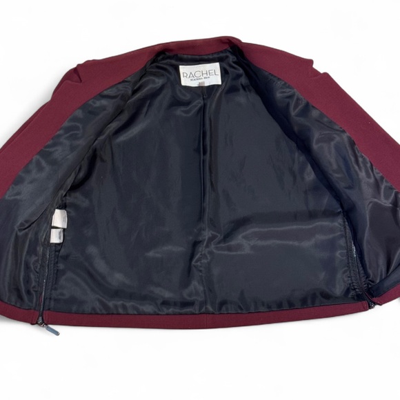 RACHEL Rachel Roy - Deep Red Blazer - Picture 6 of 7
